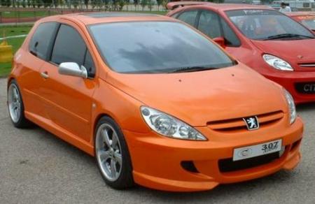 et oué une 307 tuning